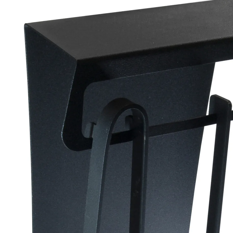 Krbové doplňky z lakované oceli Made in Italy 3 kusy - Virgil Viadurini