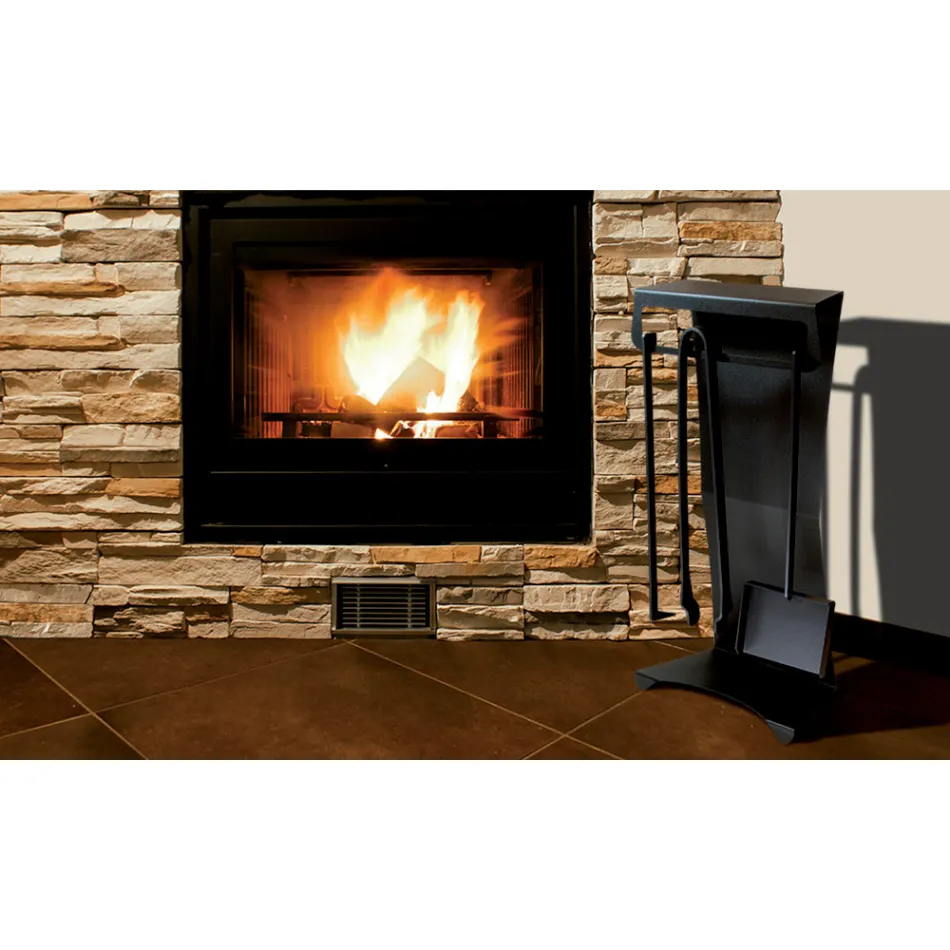 Krbové doplňky z lakované oceli Made in Italy 3 kusy - Virgil Viadurini