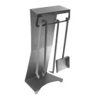 Krbové doplňky z lakované oceli Made in Italy 3 kusy - Virgil Viadurini