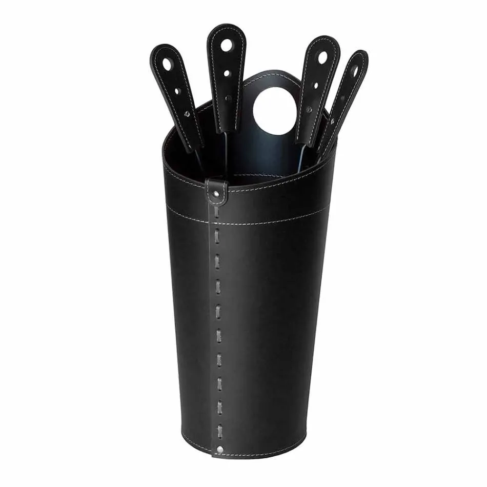 Krbové doplňky s koženými držáky Nilar, moderní design Viadurini