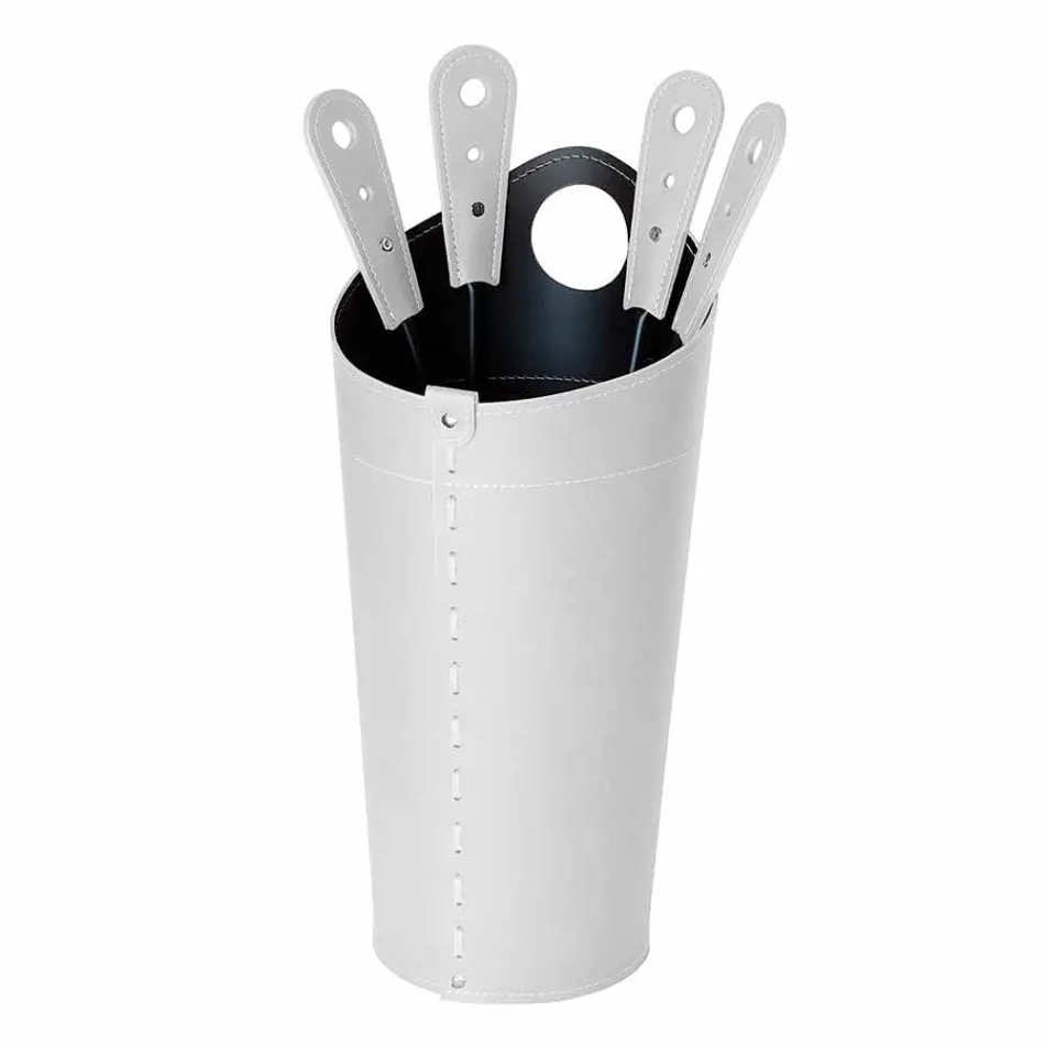 Krbové doplňky s koženými držáky Nilar, moderní design Viadurini