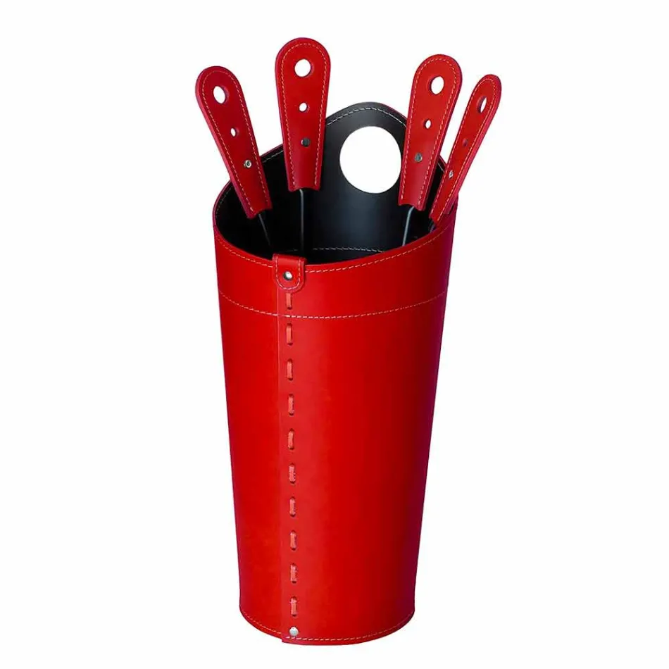 Krbové doplňky s koženými držáky Nilar, moderní design Viadurini