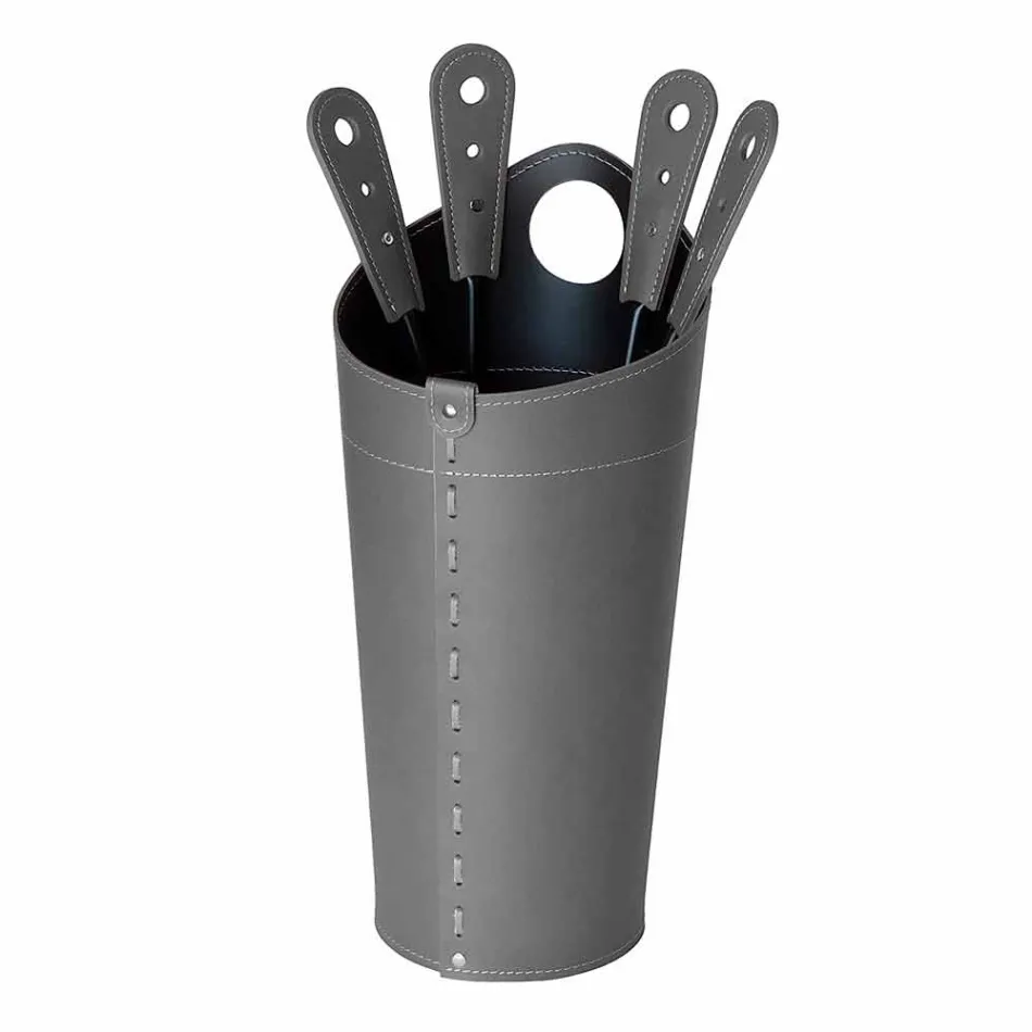 Krbové doplňky s koženými držáky Nilar, moderní design Viadurini