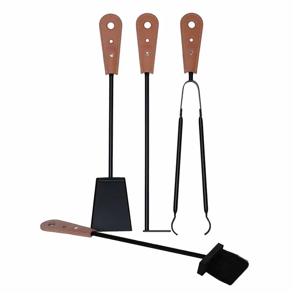 Krbové doplňky s koženými držáky Nilar, moderní design Viadurini