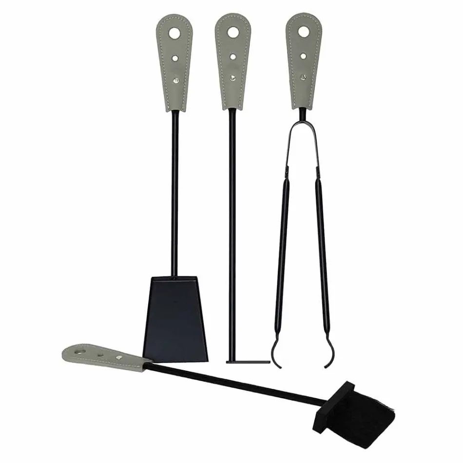 Krbové doplňky s koženými držáky Nilar, moderní design Viadurini