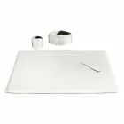 4-kusové regenerované kožené psací potřeby vyrobené v Itálii - Ebe Viadurini