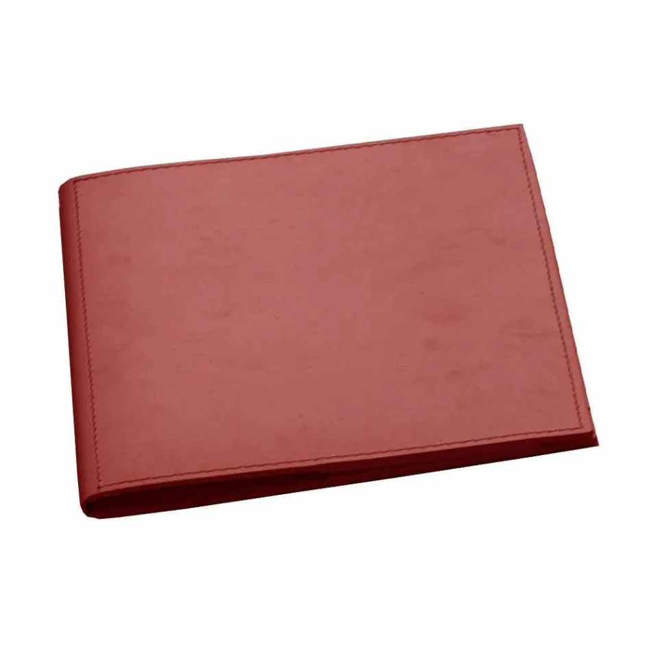 Stolní doplňky z regenerované kůže 5 kusů vyrobené v Itálii - Medea Viadurini