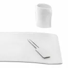 Příslušenství 4 kusy regenerovaného koženého stolu vyrobené v Itálii - Brando Viadurini