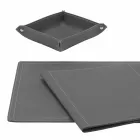 Příslušenství 5-dílný kožený psací stůl vyrobený v Itálii - Ascanio Viadurini