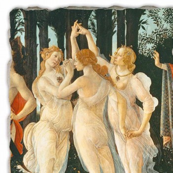 Fresco Botticelli „Alegorie jara“ - detail