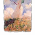 Fresco Calude Monet „Žena se slunečníkem vychýlený vlevo“ Viadurini