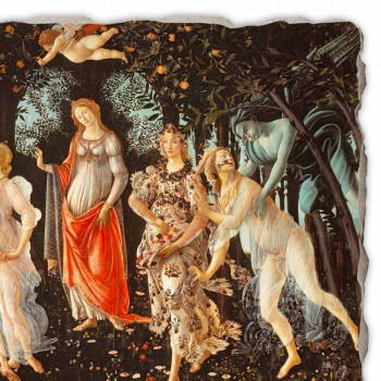 Fresco ruční práce Botticelli je „Alegorie jara“