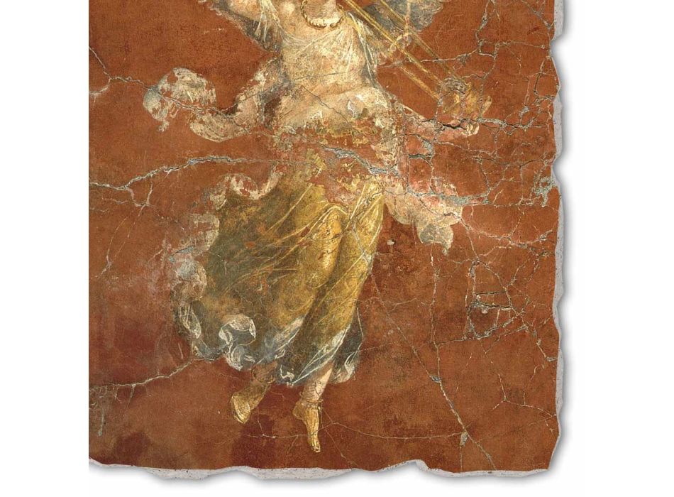 Fresco handmade Ital Roman „Cyklus múz“
