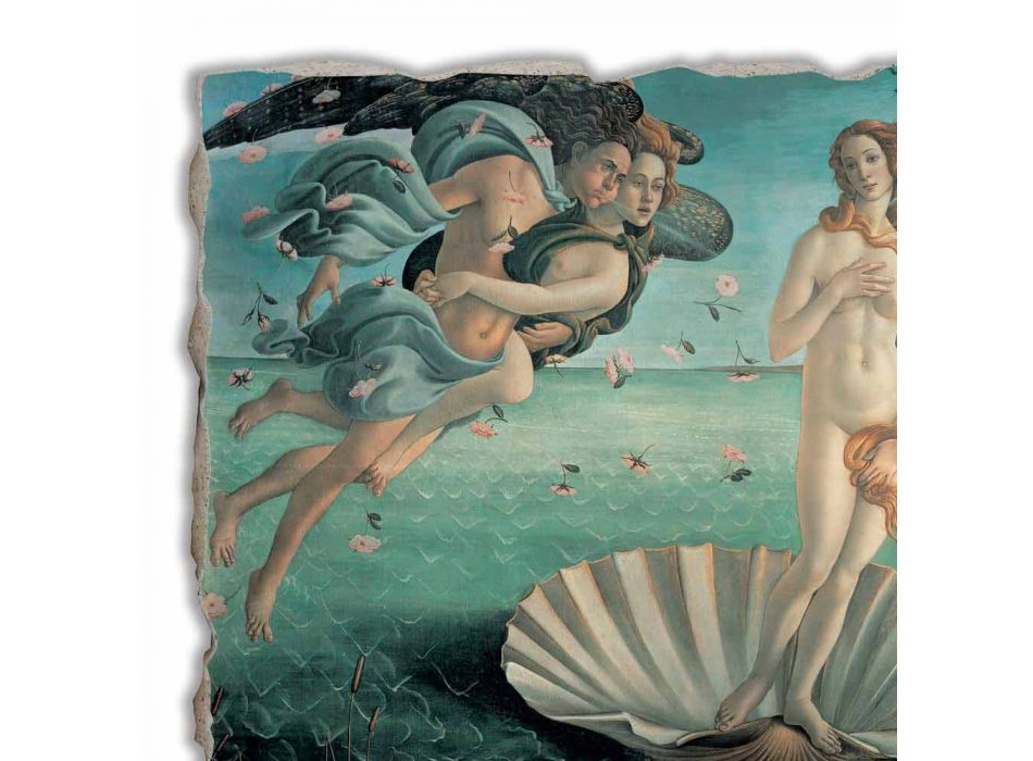 Fresco provádí v Itálii Botticelli je „Zrození Venuše“ Viadurini