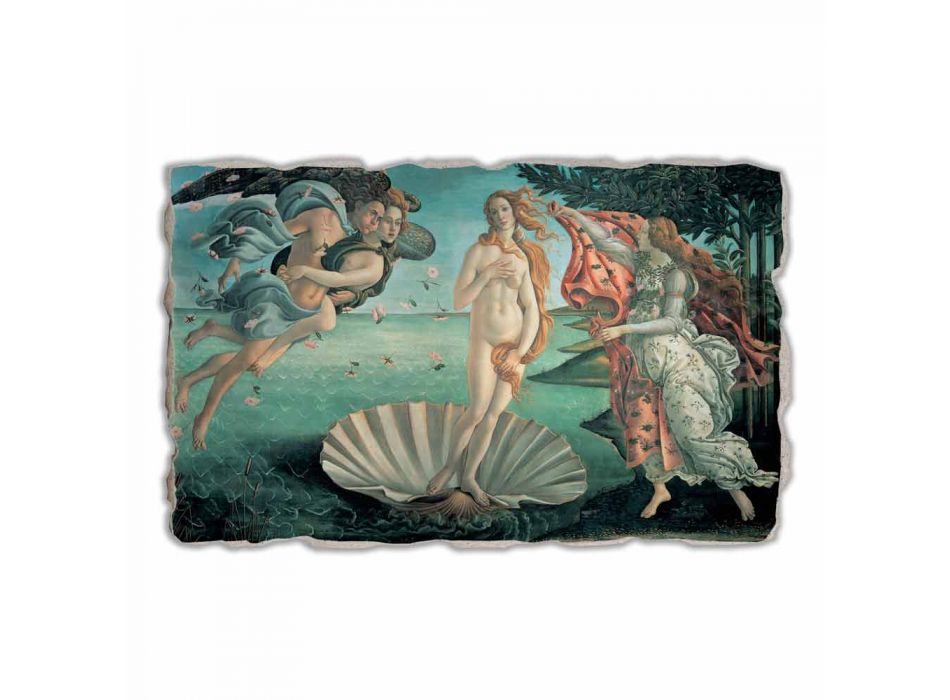 Fresco provádí v Itálii Botticelli je „Zrození Venuše“ Viadurini