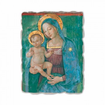 Fresco provádí v Itálii Pinturicchia „Madony s dítětem“