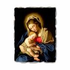 Fresco provádí v Itálii Sassoferrato „Madony s dítětem“ Viadurini