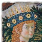 Gozzoli freska „průvodu Tří králů s králem Balsazara“ Viadurini