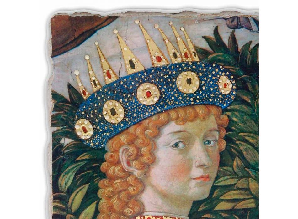 Gozzoli freska „průvodu Tří králů s králem Balsazara“ Viadurini