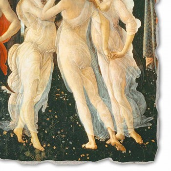 velký Botticelli Fresco „Alegorie jara“ část.