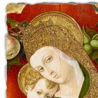 Great Fresco Carlo Crivelli &quot;Madonna Lochis&quot; 1475 Viadurini