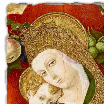 Great Fresco Carlo Crivelli &quot;Madonna Lochis&quot; 1475