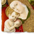 Great Fresco Carlo Crivelli &quot;Madonna Lochis&quot; 1475 Viadurini