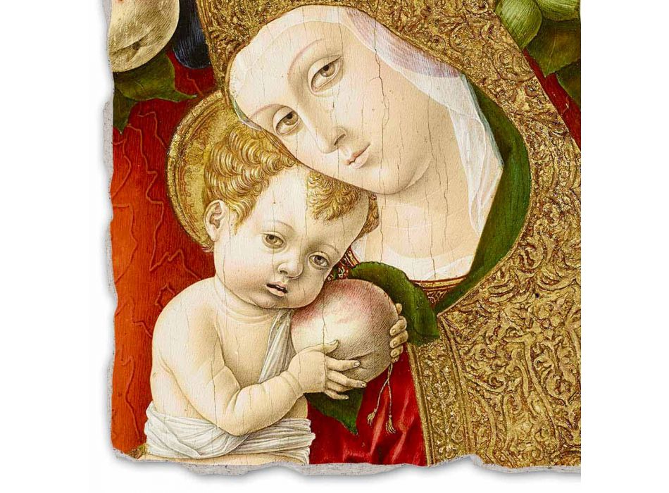 Great Fresco Carlo Crivelli &quot;Madonna Lochis&quot; 1475