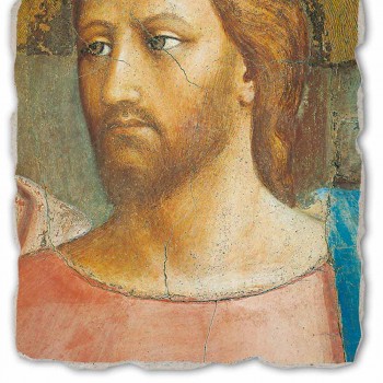 Fresco velký ruční Italská Masaccio „Pocta“