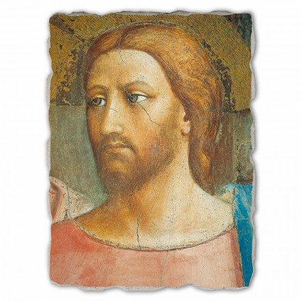 Fresco velký ruční Italská Masaccio „Pocta“ Viadurini