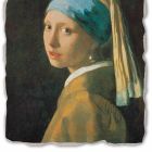 Great Fresco handmade Vermeer je „dívka s turbanem“ Viadurini
