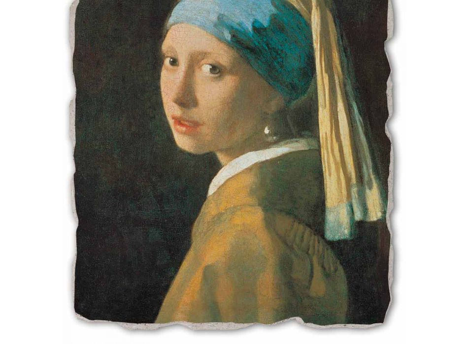 Great Fresco handmade Vermeer je „dívka s turbanem“