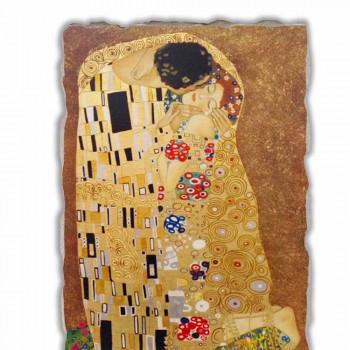 Great Fresco provádí v Itálii Gustava Klimta „Polibek“