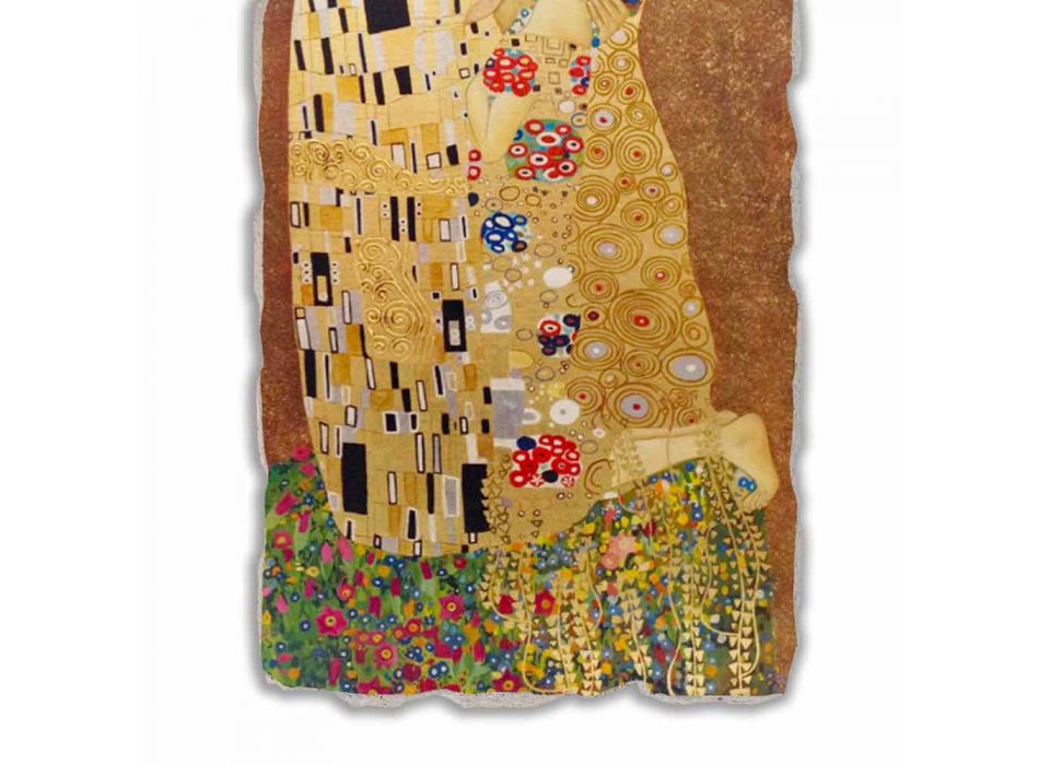 Great Fresco provádí v Itálii Gustava Klimta „Polibek“ Viadurini