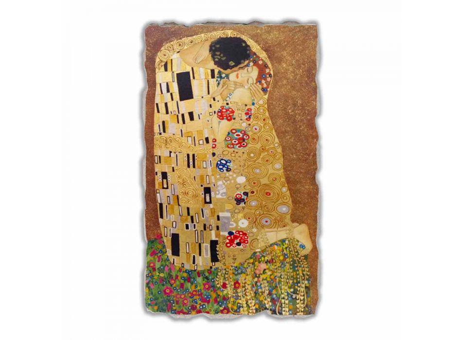Great Fresco provádí v Itálii Gustava Klimta „Polibek“ Viadurini