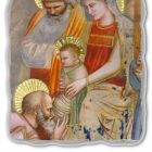velký Giotto freska „Klanění tří králů“ made in Italy Viadurini