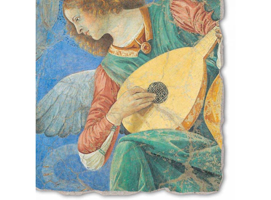 Great Fresco Melozzo da Forlì &quot;Angelo Musicante&quot;