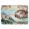 velký Michelangelo freska „Stvoření Adama“, ruční