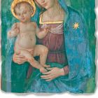 Great Pinturicchio Fresco „Madona s dítětem“ Řemeslný Viadurini