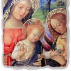 Great Fresco Pinturicchio &quot;Madonna della Pace&quot; speciální Viadurini