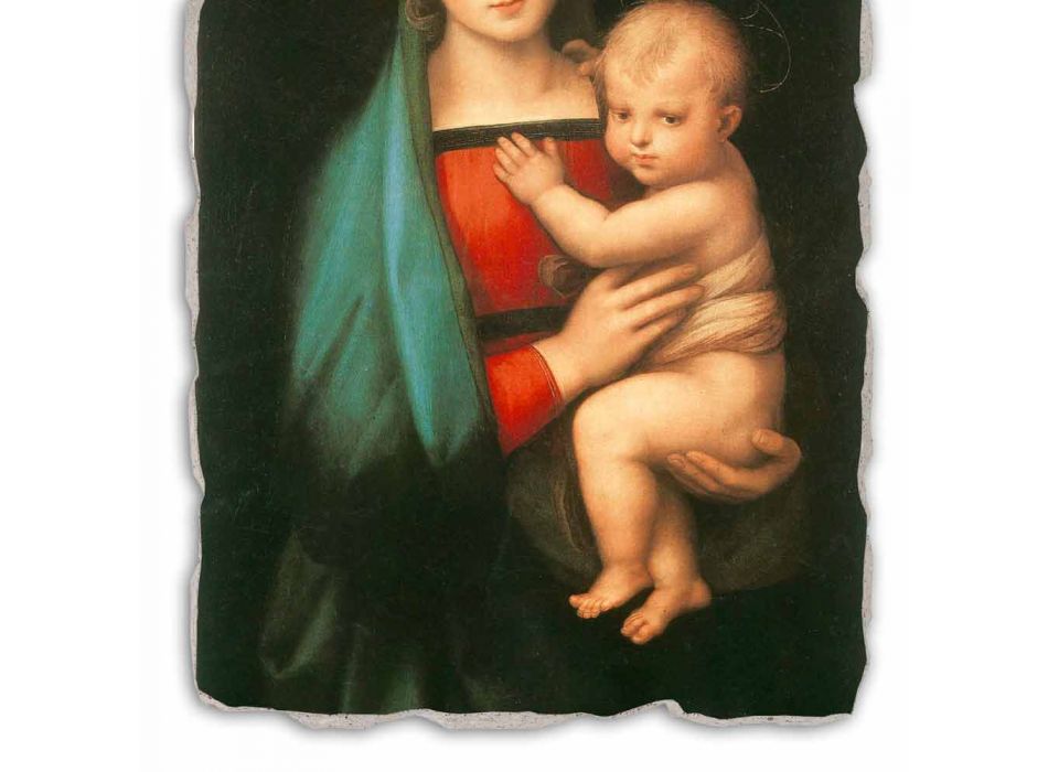 Great Fresco Raffaello Sanzio &quot;Madonna del Granduca&quot; Viadurini