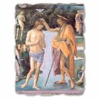 velká hra Perugino Fresco „Křest Krista“ Viadurini