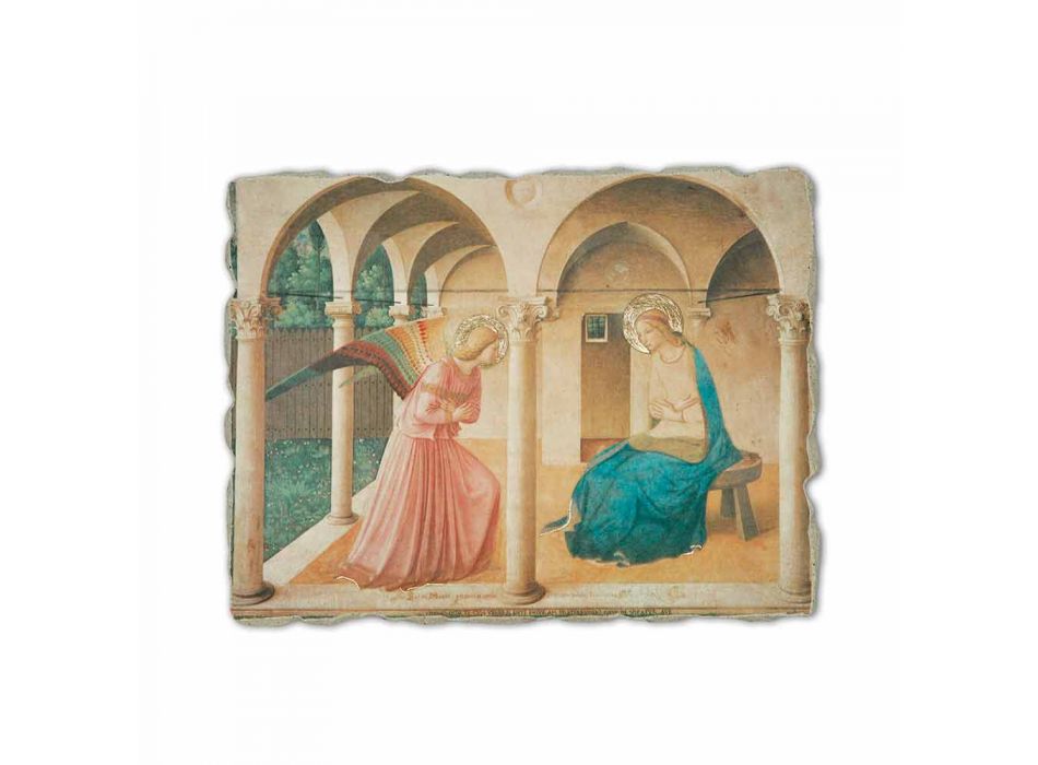 Beato Angelico Fresco rozmnožování „Zvěstování“ ruční