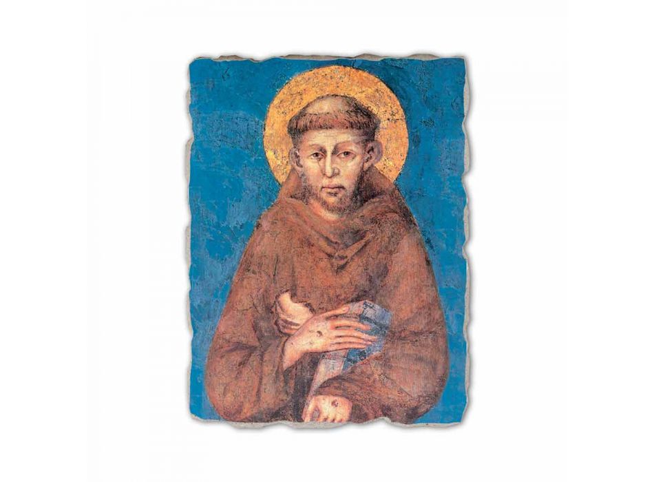 Fresco rozmnožování Cimabue &quot;San Francesco&quot; XIII century Viadurini