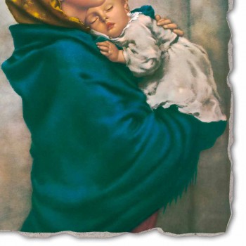Fresco rozmnožování ruční Ferruzzi &quot;Our Lady of Rest&quot;