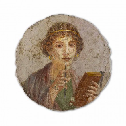 Fresco rozmnožování made in Italy Roman &quot;The Poet&quot; Viadurini