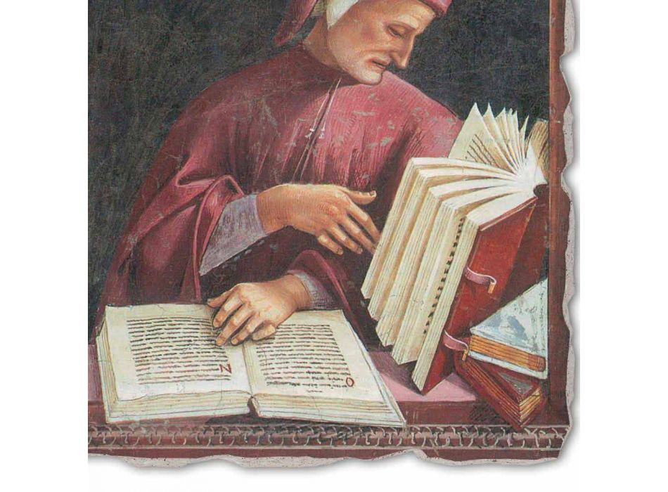 Fresco reprodukce Luca Signorelli &quot;Dante Alighieri&quot; 1499-1502