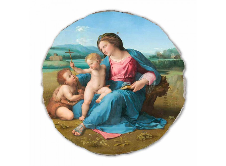 Fresco rozmnožování Raffaello Sanzio &quot;Alba Madonna&quot;, 1510
