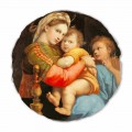 Fresco rozmnožování Raffaello Sanzio „Madonna katedry“