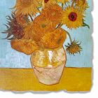 Fresco reprodukce Vincent Van Gogh „Váza Slunečnice“ Viadurini